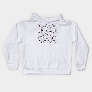 Abstract Leaves Pattern I. Kids Hoodie